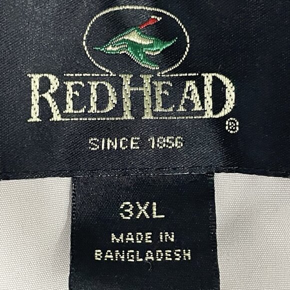 Redhead Beige Insulated Zipped High Collared Outdoors Coat Pockets Size 3XL - Picture 3 of 11